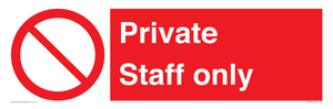 Private Staff Only